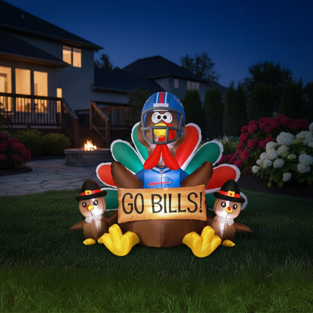 π¦ NFL Team Inflatable Thanksgiving Turkey Decoration