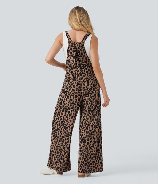 Women's Leopard Print Overalls (Buy 2 Free Shipping)