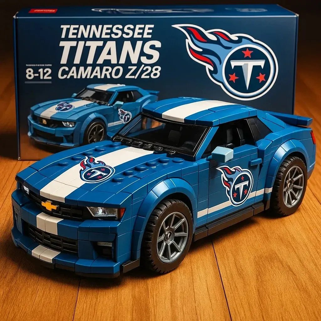 🔥Buy 2 Get 2 Free 🔥 -Limited Edition🏈Football Team Camaro Z/28 Building Block
