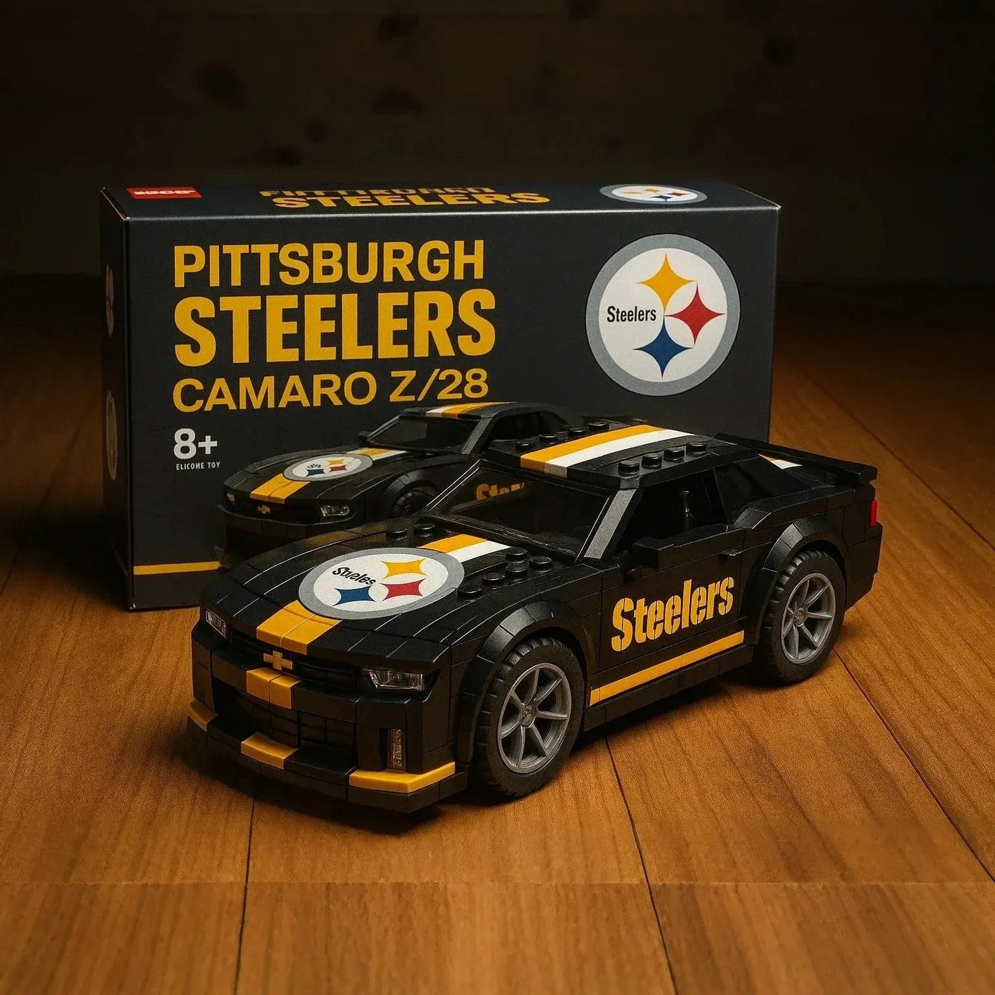 🔥Buy 2 Get 2 Free 🔥 -Limited Edition🏈Football Team Camaro Z/28 Building Block