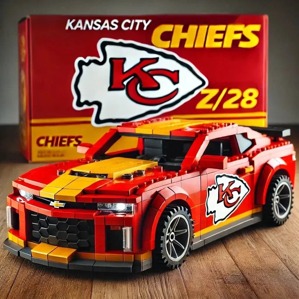 🔥Buy 2 Get 2 Free 🔥 -Limited Edition🏈Football Team Camaro Z/28 Building Block