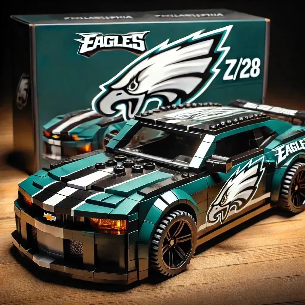 🔥Buy 2 Get 2 Free 🔥 -Limited Edition🏈Football Team Camaro Z/28 Building Block