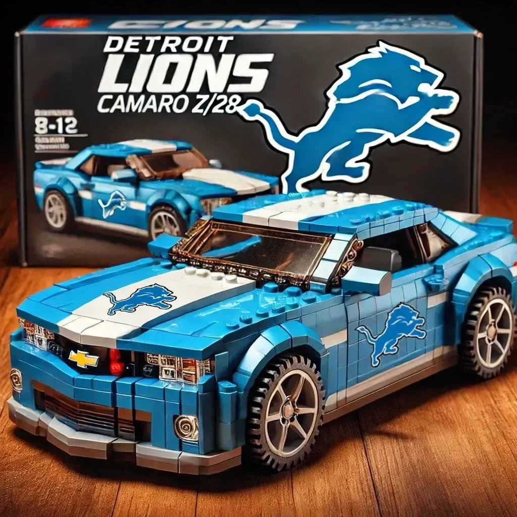 🔥Buy 2 Get 2 Free 🔥 -Limited Edition🏈Football Team Camaro Z/28 Building Block