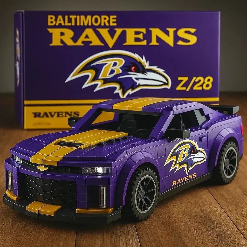 🔥Buy 2 Get 2 Free 🔥 -Limited Edition🏈Football Team Camaro Z/28 Building Block