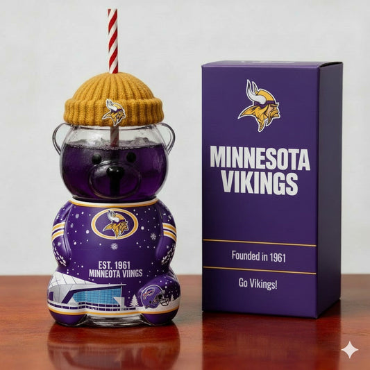 Minnesota Vikings Anniversary Bear Drinkware