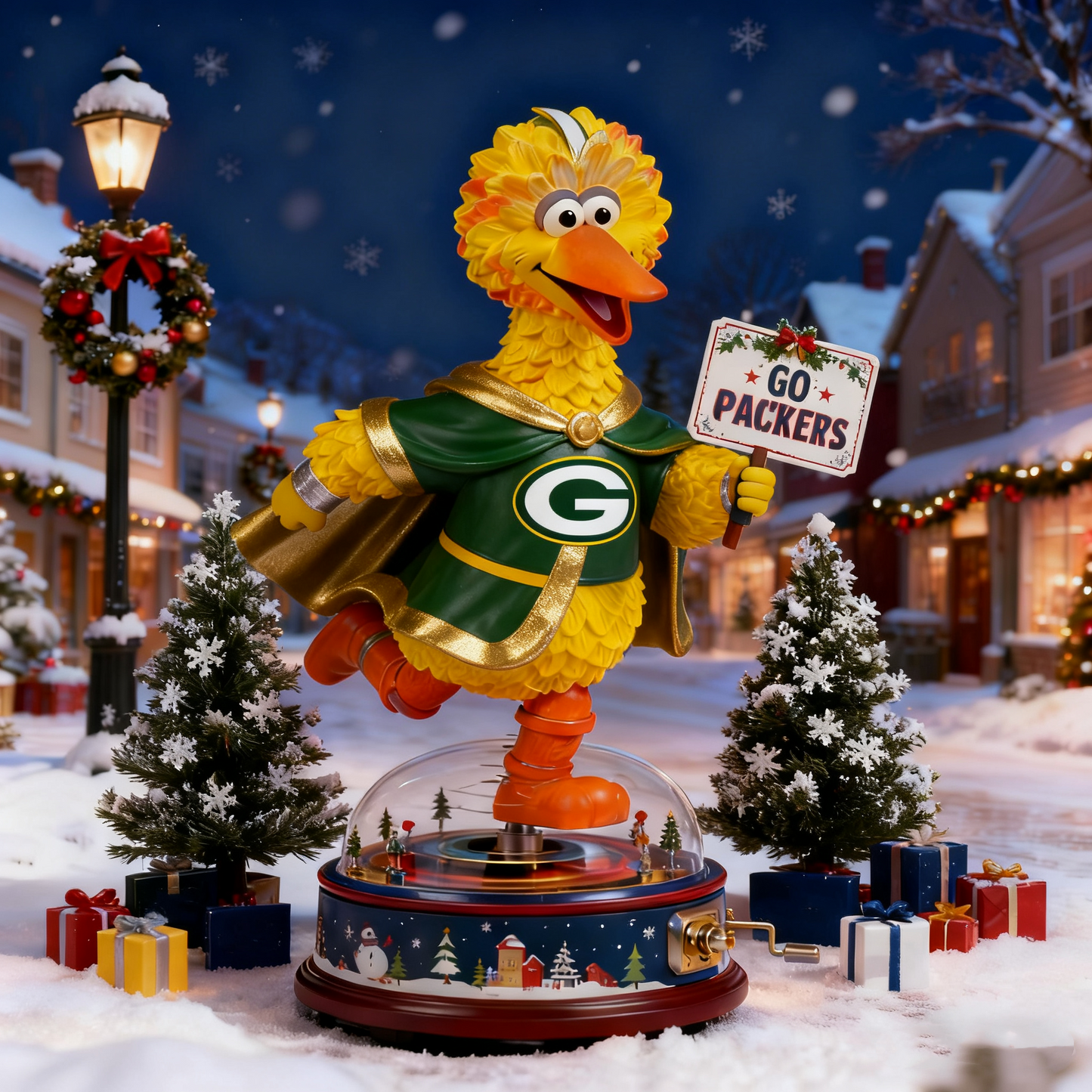 Sesame Street Big Bird Collectible Statue - Bring Sesame Street Magic to Any Space