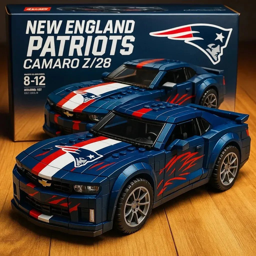 🔥Buy 2 Get 2 Free 🔥 -Limited Edition🏈Football Team Camaro Z/28 Building Block
