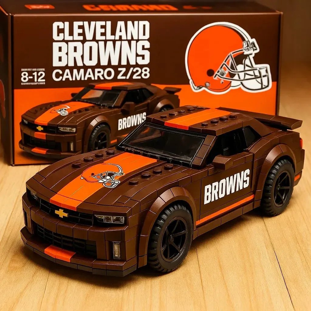 🔥Buy 2 Get 2 Free 🔥 -Limited Edition🏈Football Team Camaro Z/28 Building Block