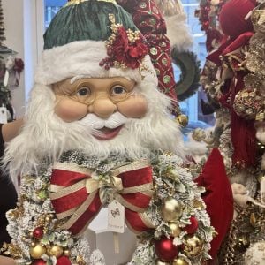 Santa Face Wreath