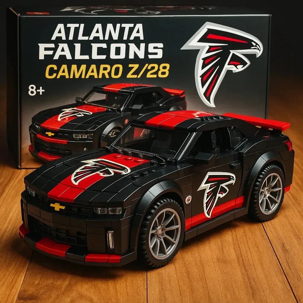 🔥Buy 2 Get 2 Free 🔥 -Limited Edition🏈Football Team Camaro Z/28 Building Block