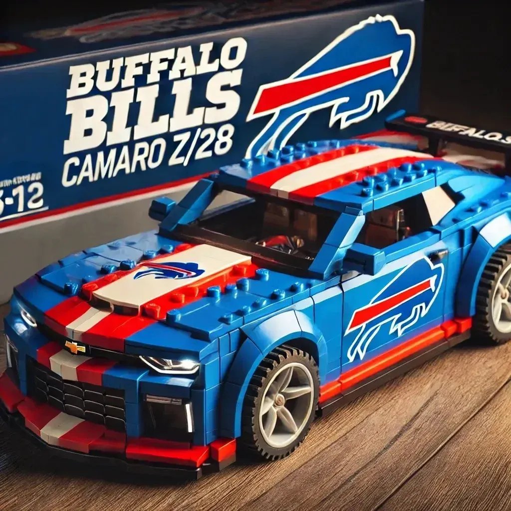 🔥Buy 2 Get 2 Free 🔥 -Limited Edition🏈Football Team Camaro Z/28 Building Block