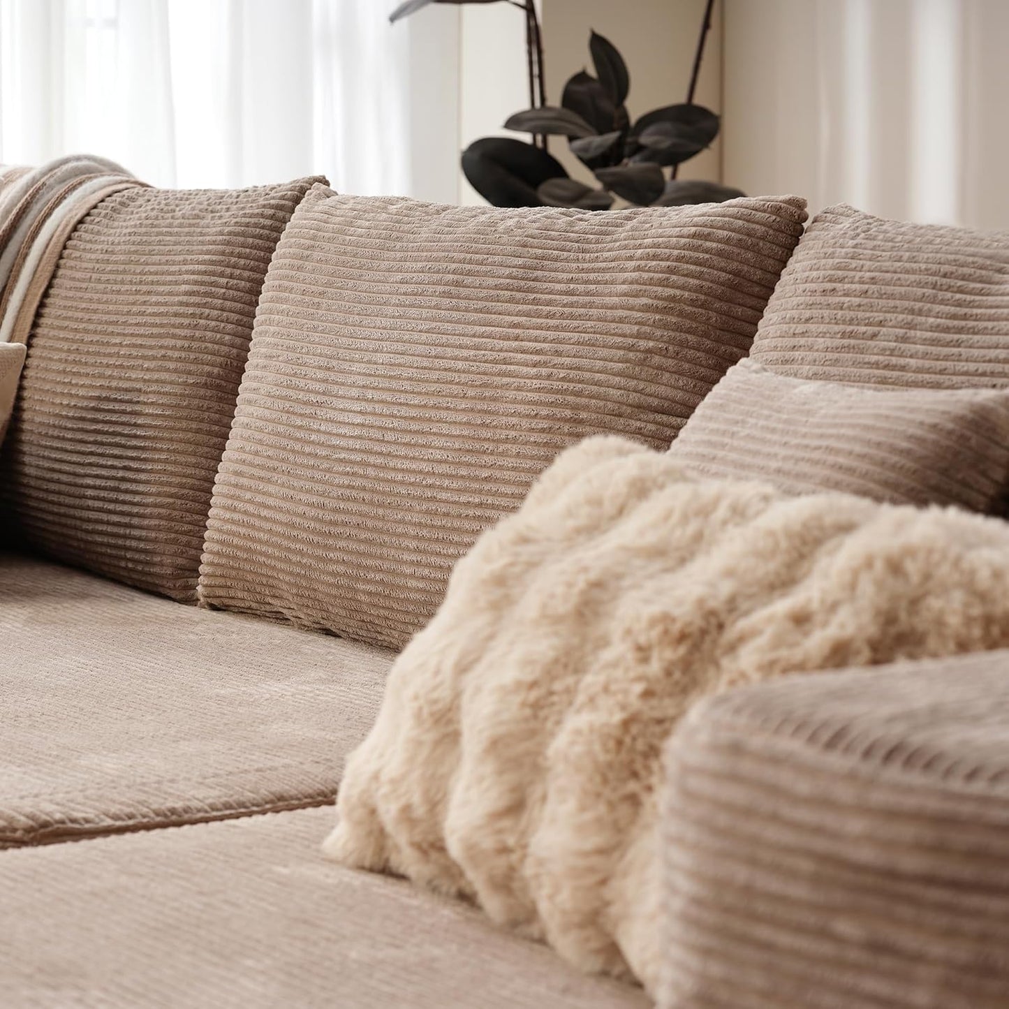 💥Last Day $33.99! 🔥2025 Minimalist L-Shape Couch