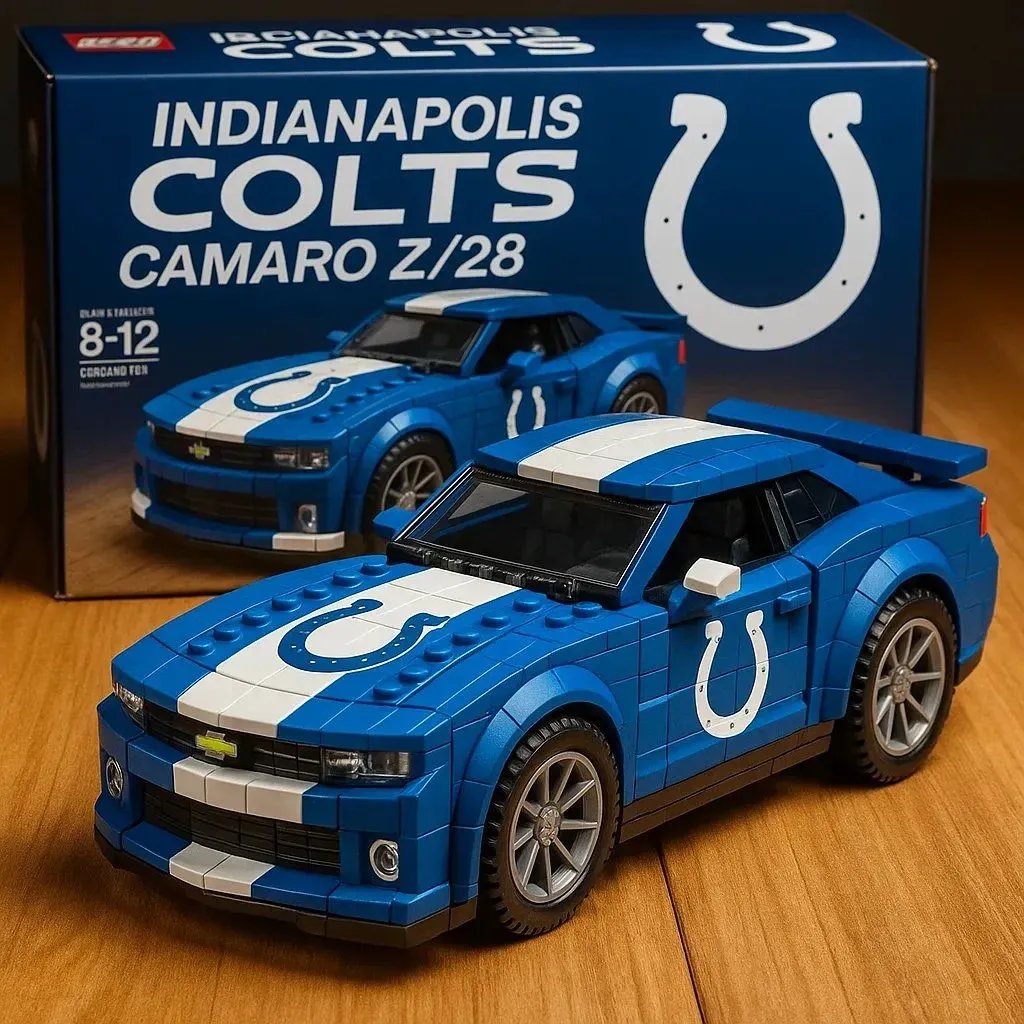 🔥Buy 2 Get 2 Free 🔥 -Limited Edition🏈Football Team Camaro Z/28 Building Block