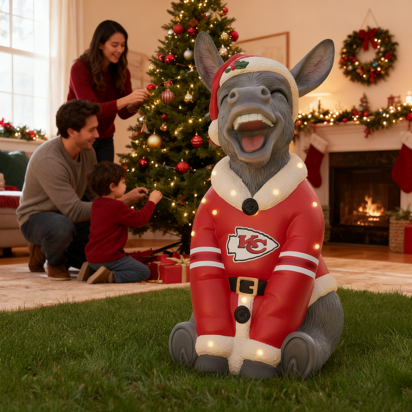 🏈NFL Team Holiday Donkey Decoration