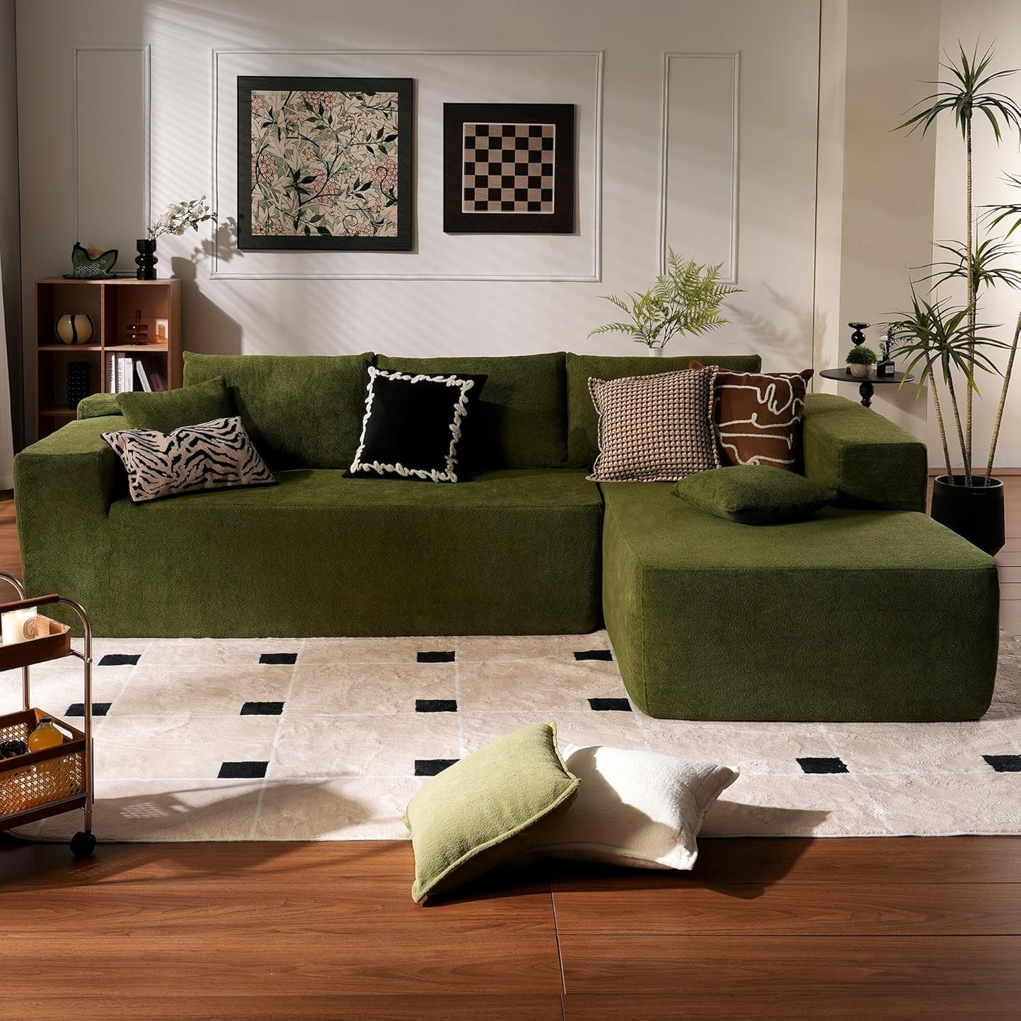 💥Last Day $33.99! 🔥2025 Minimalist L-Shape Couch