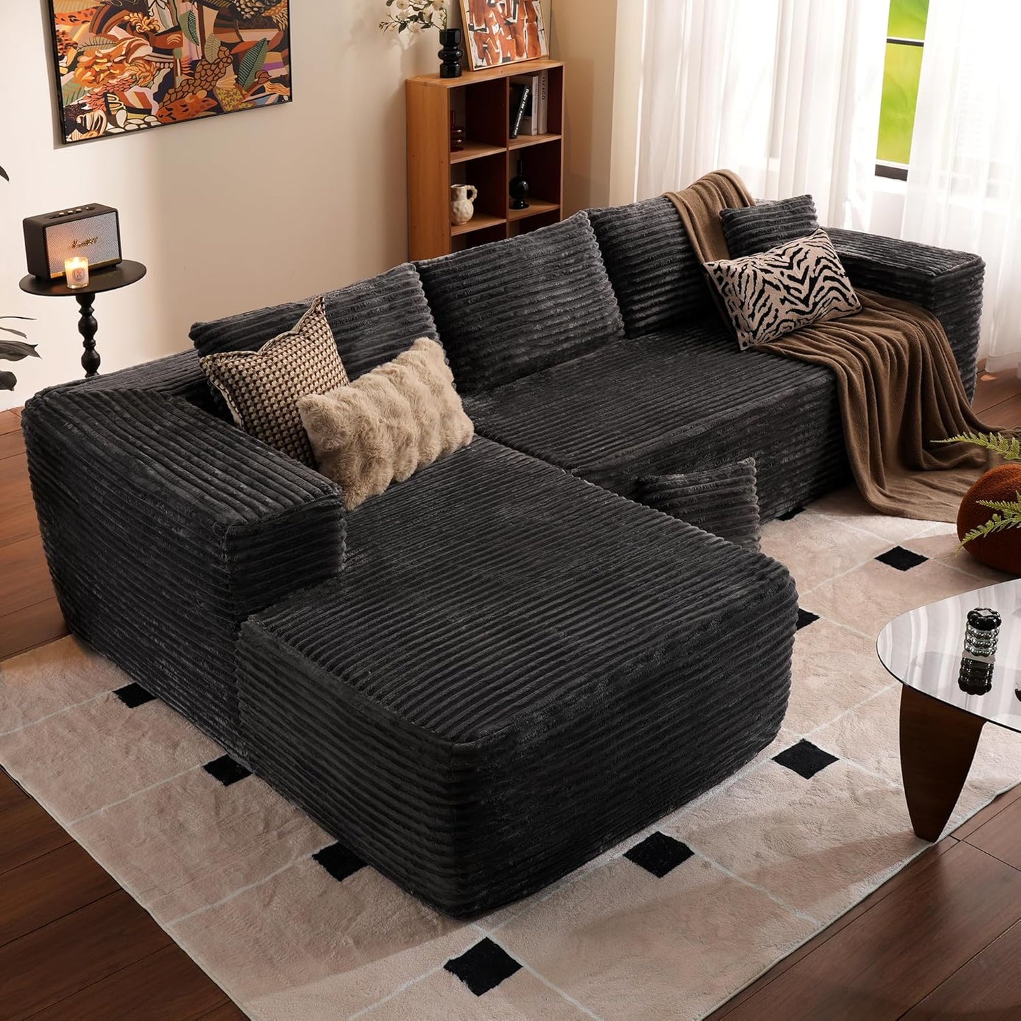 💥Last Day $33.99! 🔥2025 Minimalist L-Shape Couch