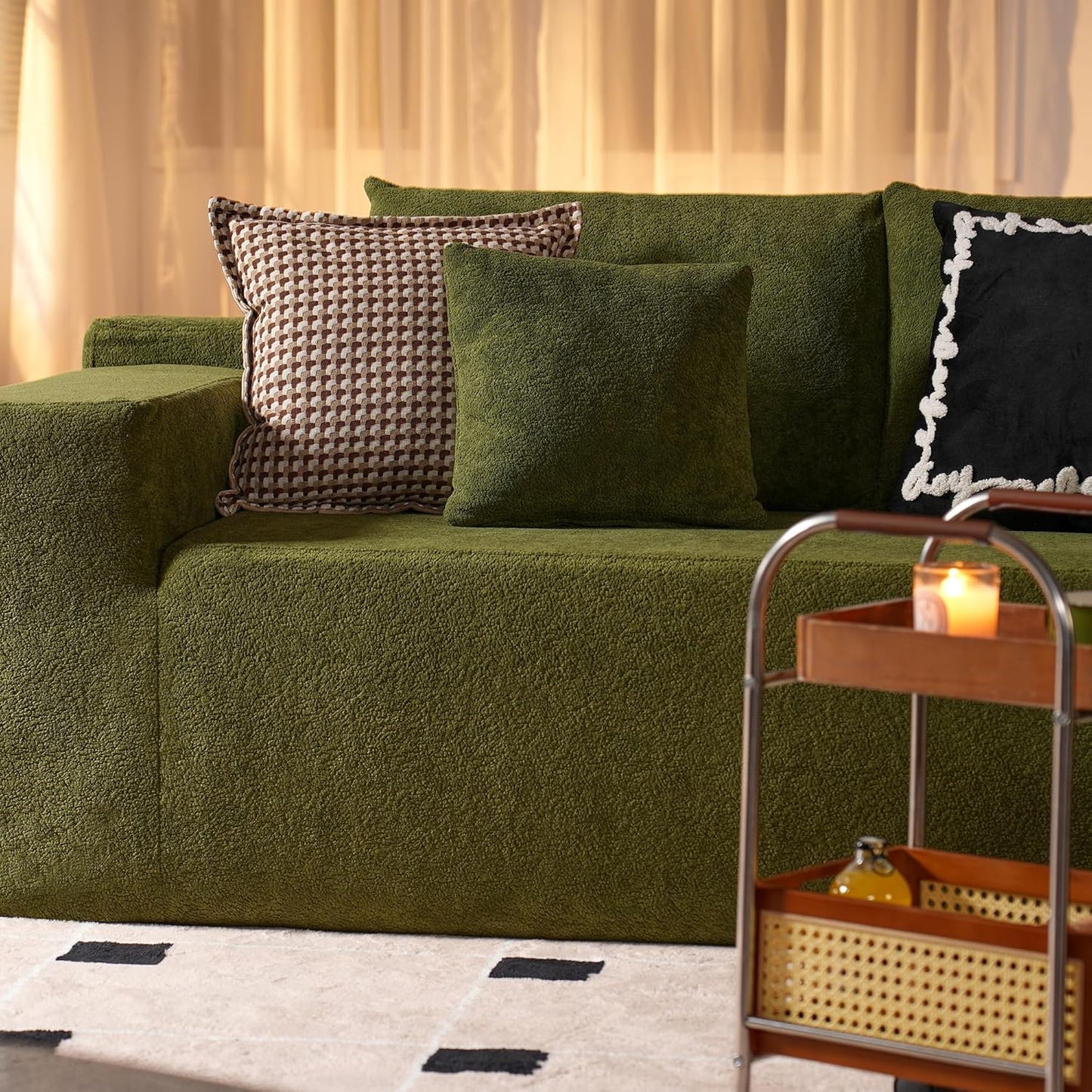 💥Last Day $33.99! 🔥2025 Minimalist L-Shape Couch