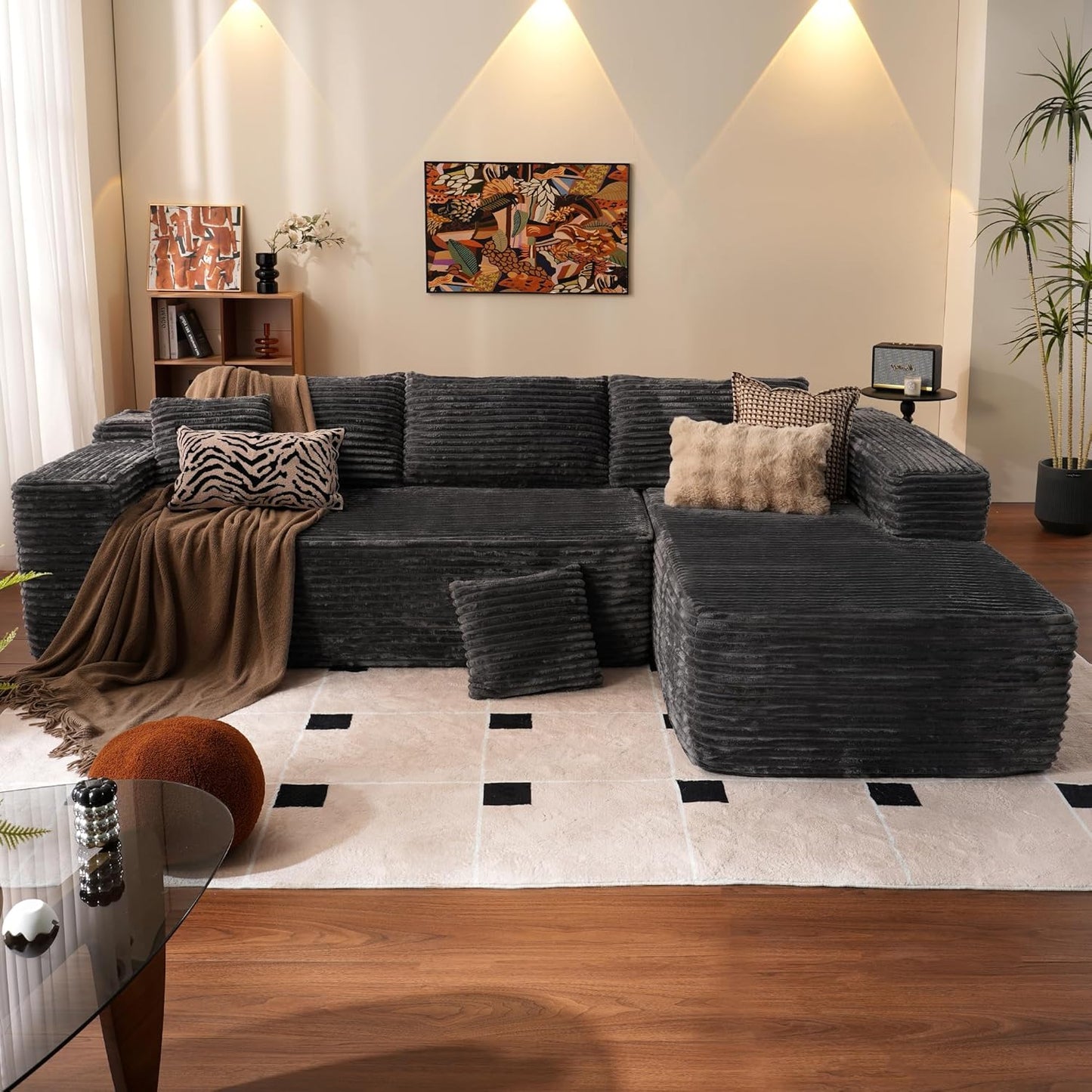 💥Last Day $33.99! 🔥2025 Minimalist L-Shape Couch