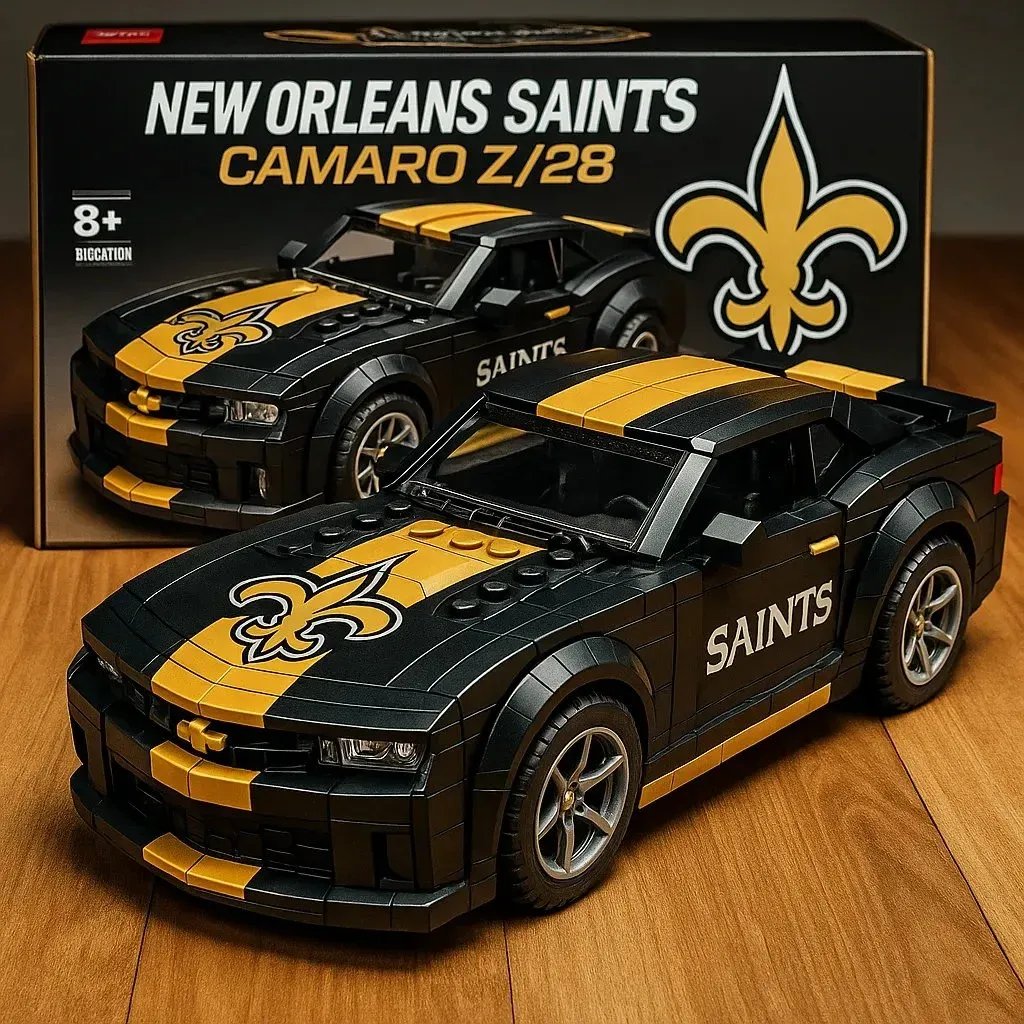 🔥Buy 2 Get 2 Free 🔥 -Limited Edition🏈Football Team Camaro Z/28 Building Block