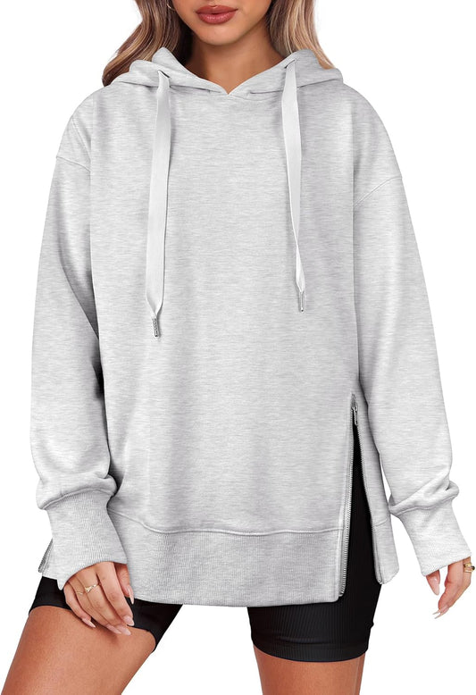 2025 Women's Side Zipper Oversized Hoodies (Buy 2 Free Shipping)