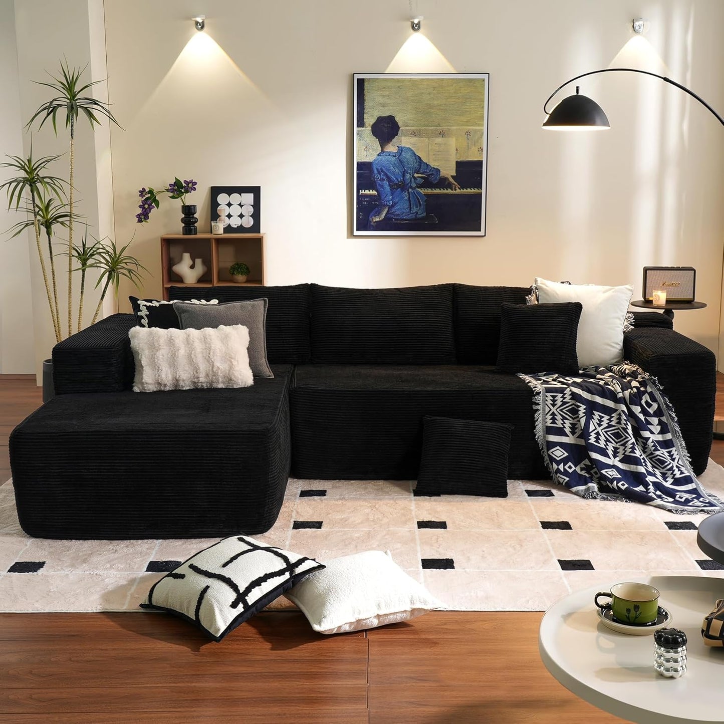 💥Last Day $33.99! 🔥2025 Minimalist L-Shape Couch