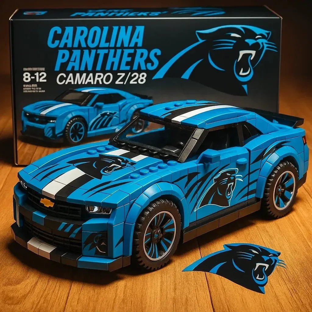 🔥Buy 2 Get 2 Free 🔥 -Limited Edition🏈Football Team Camaro Z/28 Building Block