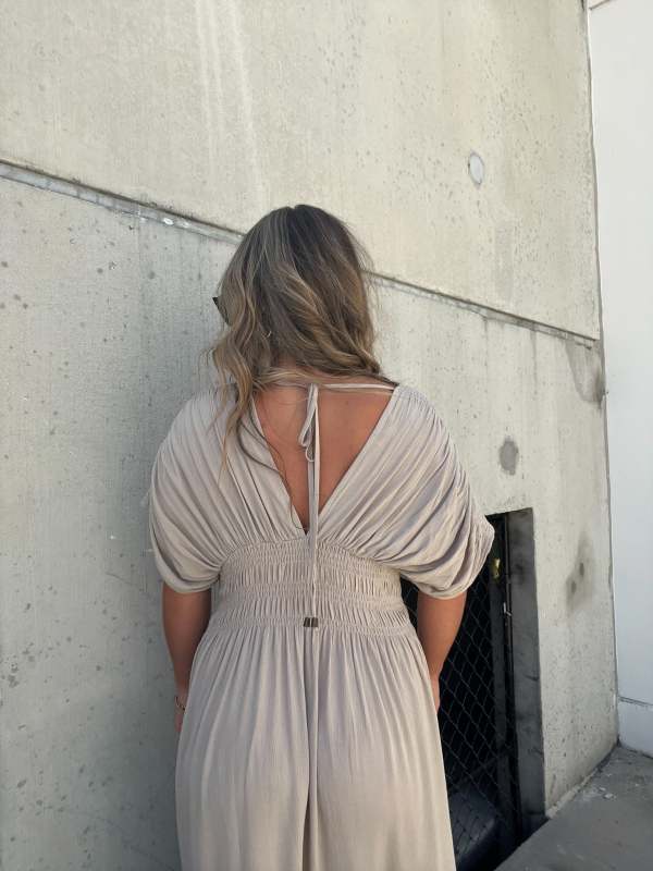 🔥New🔥Plunging Batwing Maxi Dress (BUY 2 FREE SHIPPING)