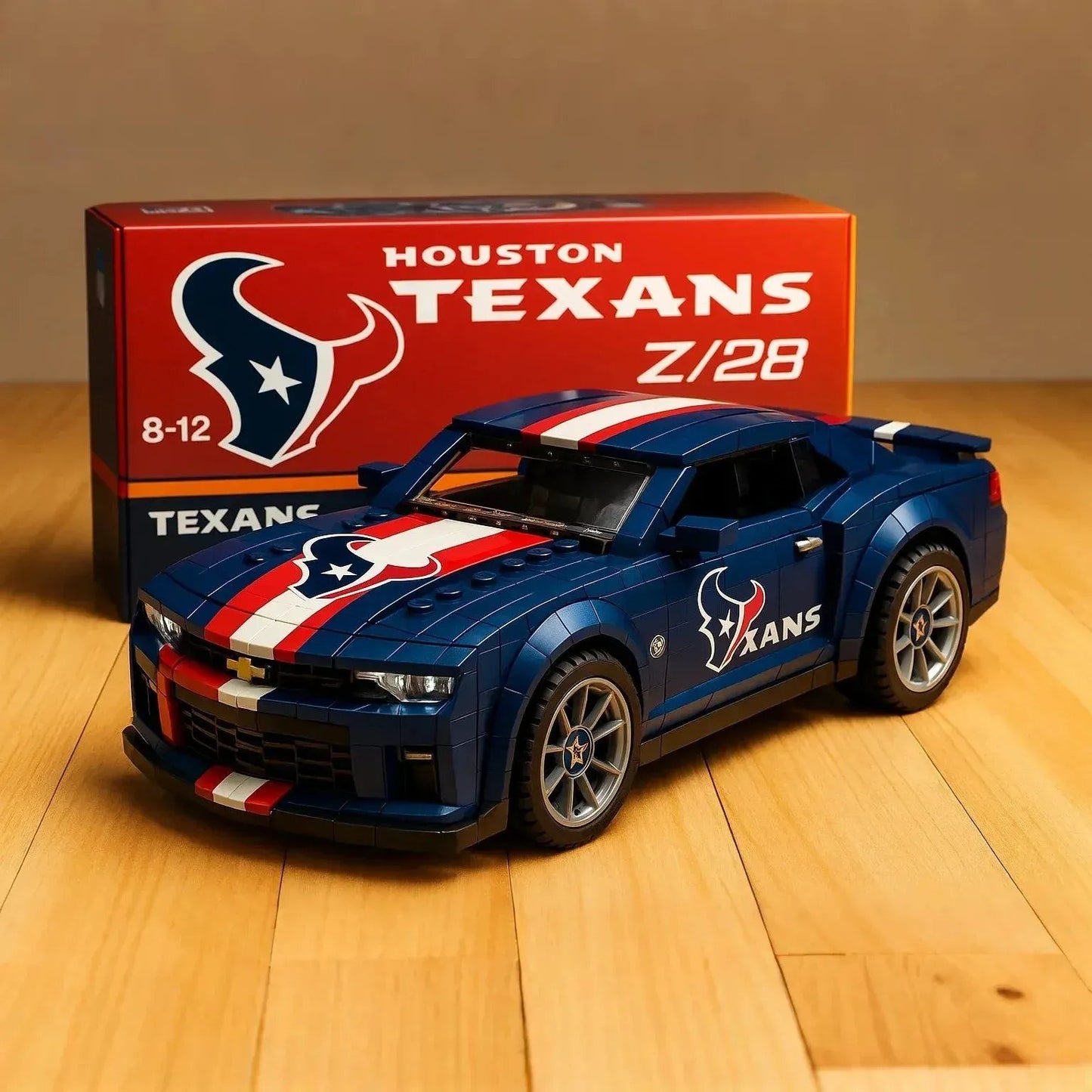 🔥Buy 2 Get 2 Free 🔥 -Limited Edition🏈Football Team Camaro Z/28 Building Block
