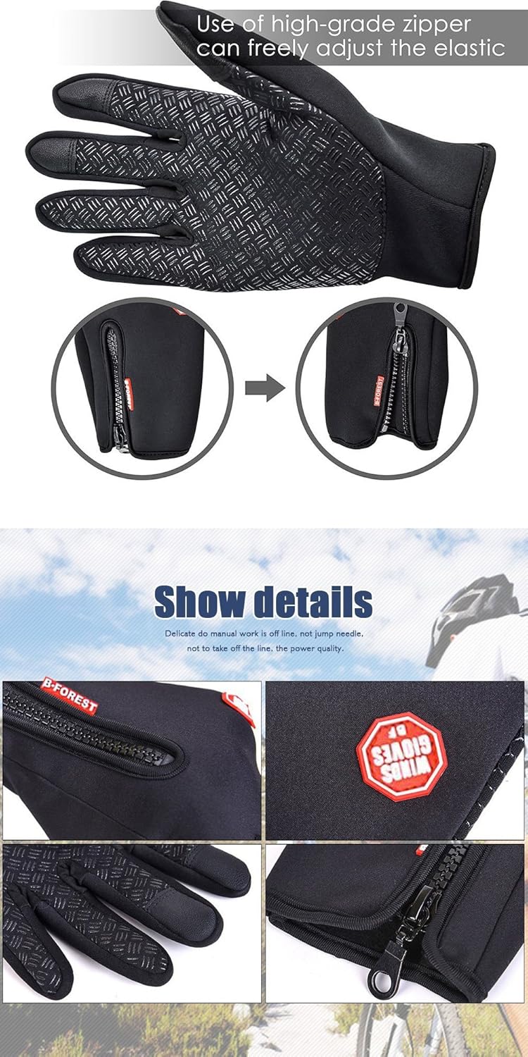 Winter Gloves Touch Screen Warm Gloves
