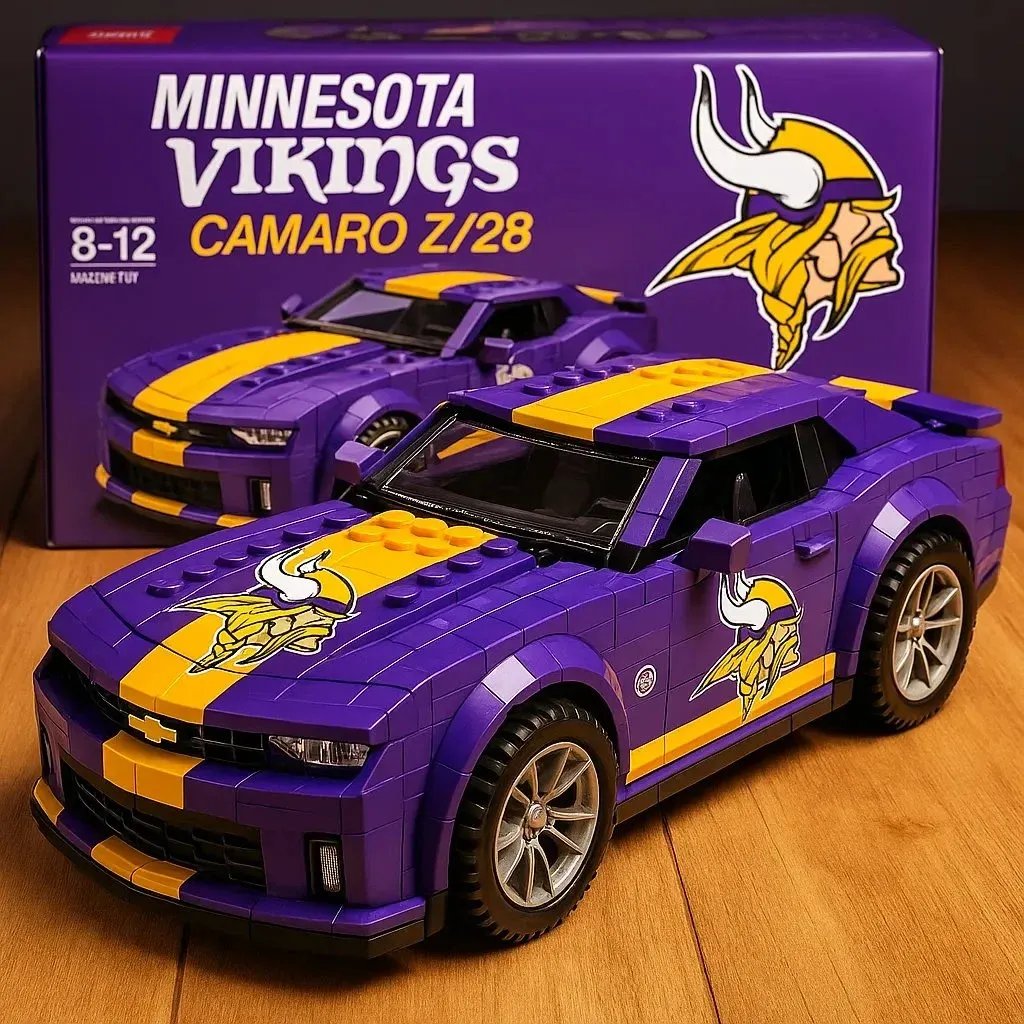 🔥Buy 2 Get 2 Free 🔥 -Limited Edition🏈Football Team Camaro Z/28 Building Block