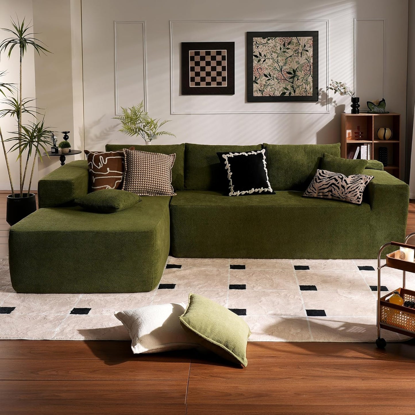 💥Last Day $33.99! 🔥2025 Minimalist L-Shape Couch
