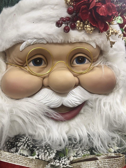 Santa Face Wreath