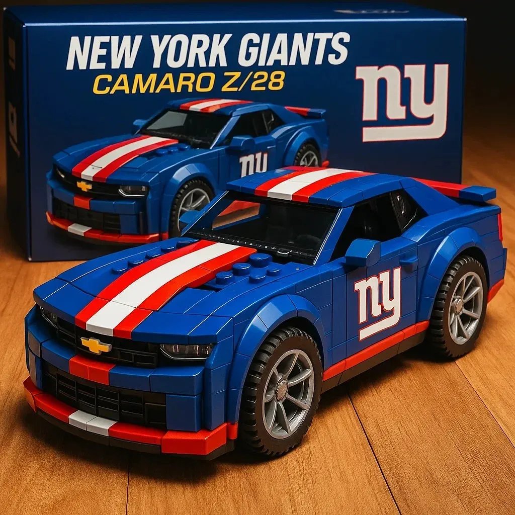 🔥Buy 2 Get 2 Free 🔥 -Limited Edition🏈Football Team Camaro Z/28 Building Block