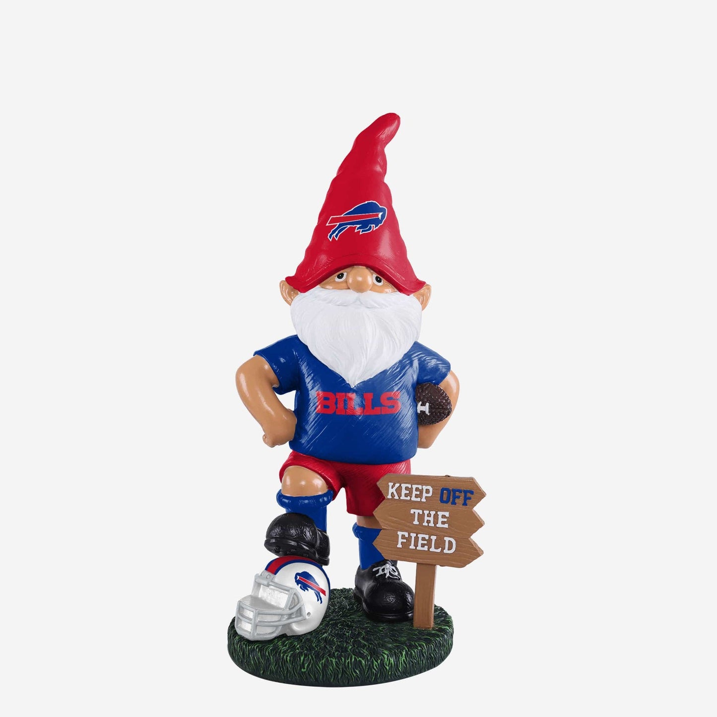 Buffalo Bills Football Gnome – "Keep Off the Field" Edition