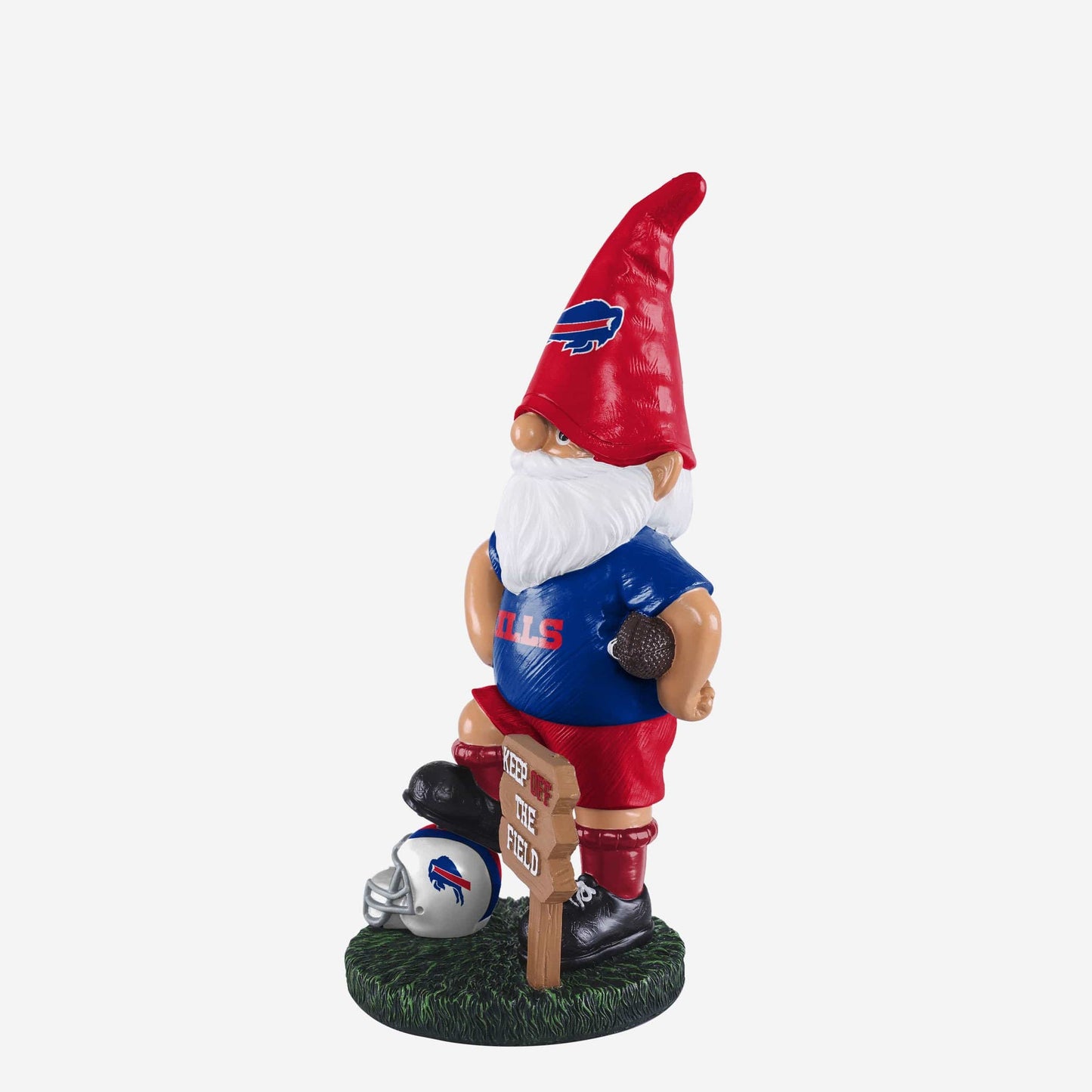 Buffalo Bills Football Gnome – "Keep Off the Field" Edition