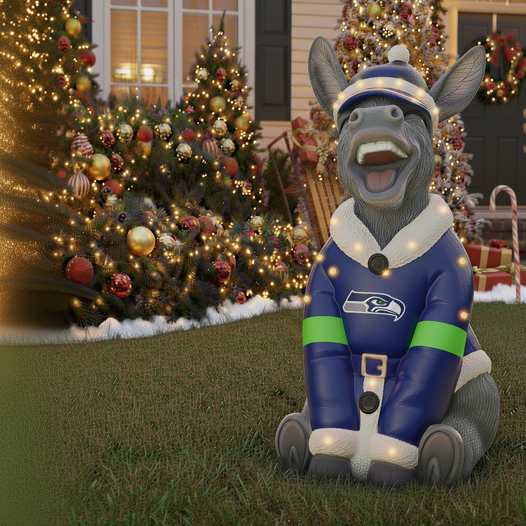 🏈NFL Team Holiday Donkey Decoration