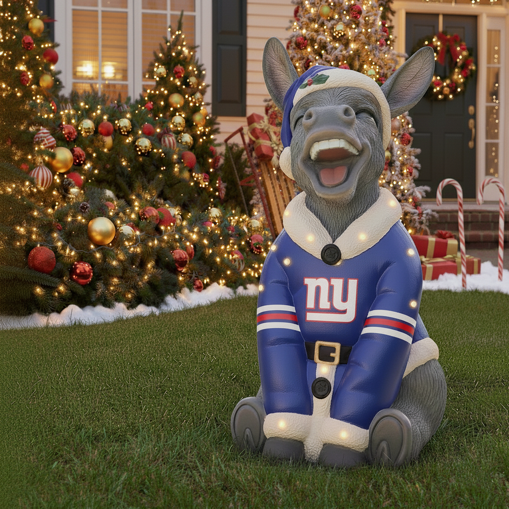 NFL Team Inflatable Holiday Donkey Decoration