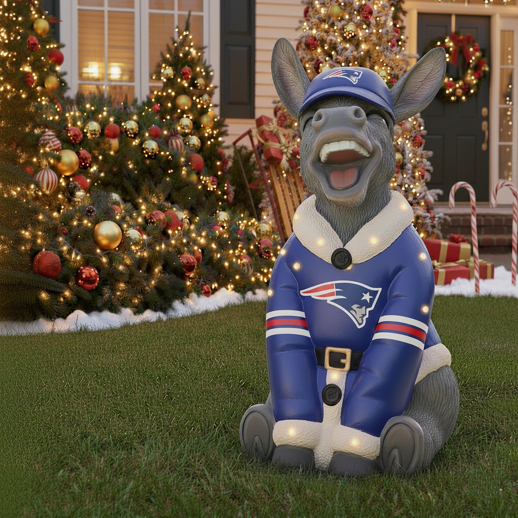 NFL Team Inflatable Holiday Donkey Decoration