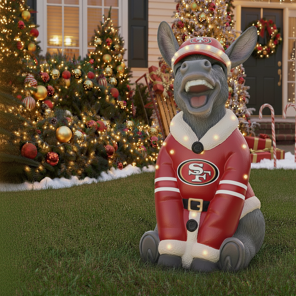 🏈NFL Team Holiday Donkey Decoration