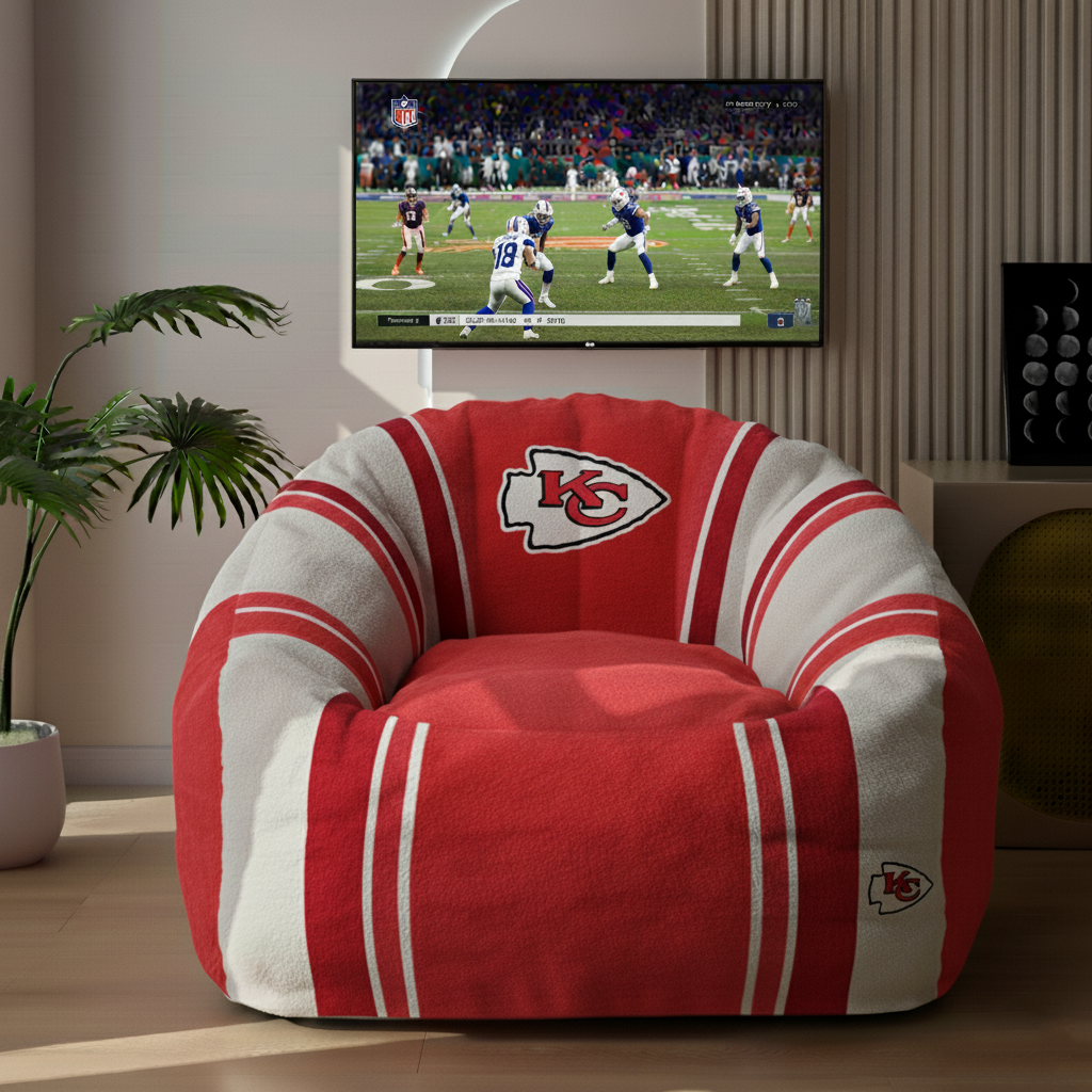 🎁Halloween limited sale! 🏈NFL Team Lazy Sofa Chair — Ultimate Game Day Lounger for True Fans