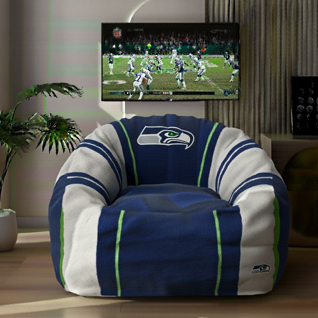 🎁Halloween limited sale! 🏈NFL Team Lazy Sofa Chair — Ultimate Game Day Lounger for True Fans