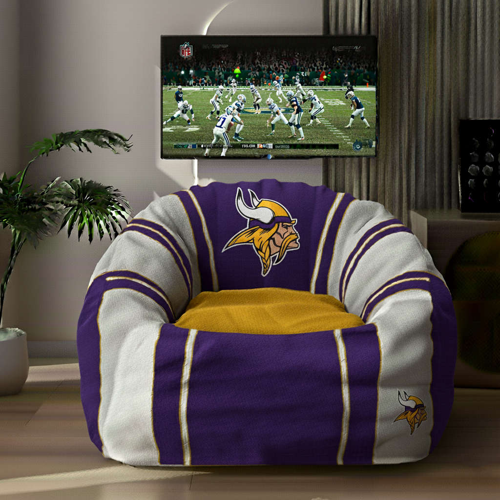 🎁Halloween limited sale! 🏈NFL Team Lazy Sofa Chair — Ultimate Game Day Lounger for True Fans