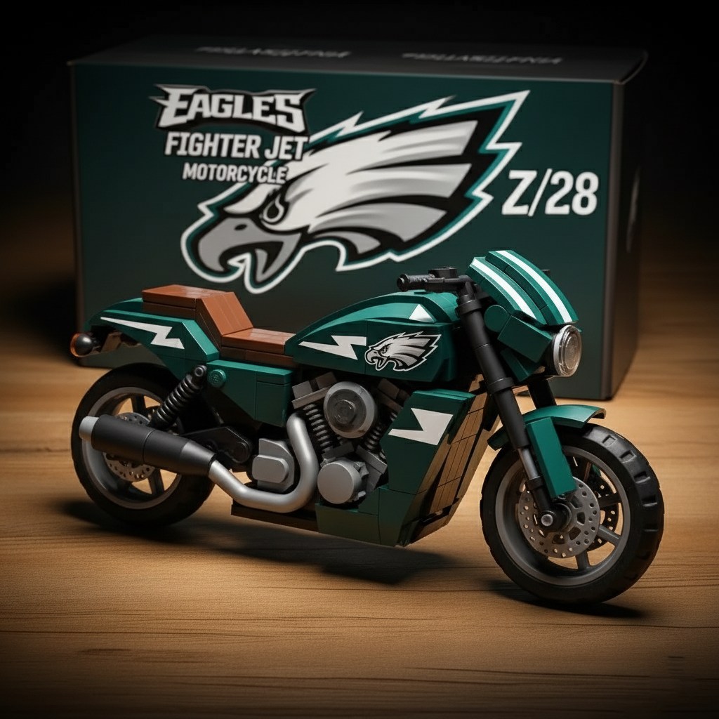 🔥Buy 2 Get 2 Free 🔥🏈NFL Team  Motorcycle- Collectible Building Blocks Series