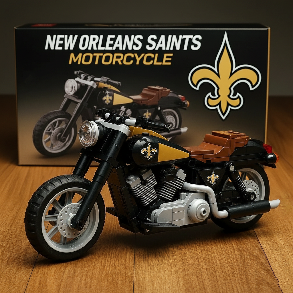 🔥Buy 2 Get 2 Free 🔥🏈NFL Team  Motorcycle- Collectible Building Blocks Series