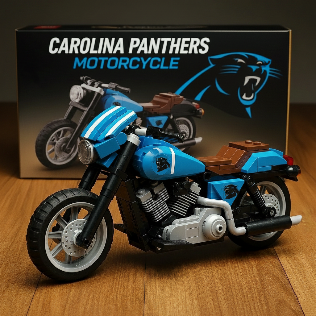 🔥Buy 2 Get 2 Free 🔥🏈NFL Team  Motorcycle- Collectible Building Blocks Series