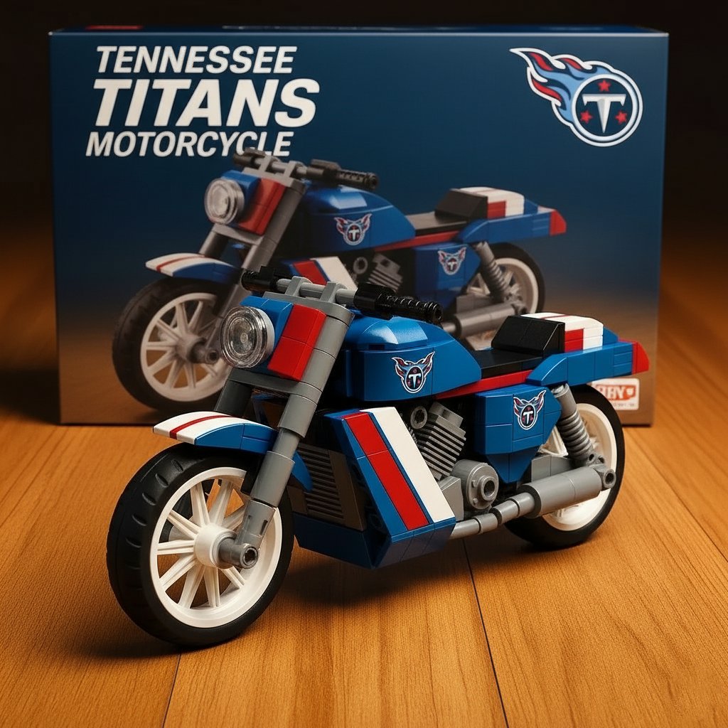 🔥Buy 2 Get 2 Free 🔥🏈NFL Team  Motorcycle- Collectible Building Blocks Series
