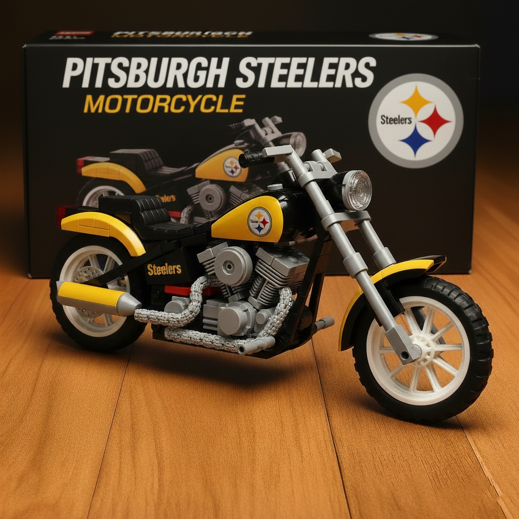 🔥Buy 2 Get 2 Free 🔥🏈NFL Team  Motorcycle- Collectible Building Blocks Series