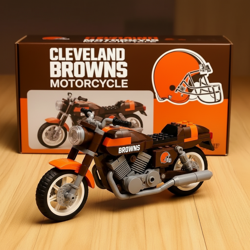 🔥Buy 2 Get 2 Free 🔥🏈NFL Team  Motorcycle- Collectible Building Blocks Series