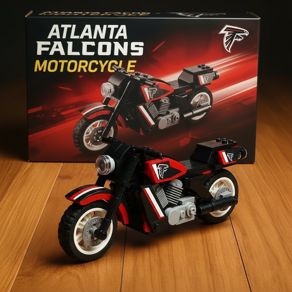 🔥Buy 2 Get 2 Free 🔥🏈NFL Team  Motorcycle- Collectible Building Blocks Series