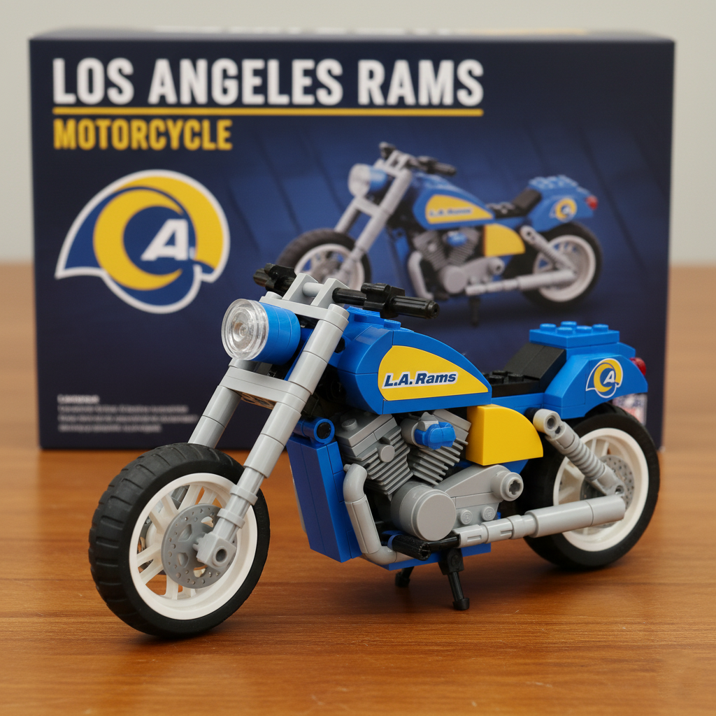 🔥Buy 2 Get 2 Free 🔥🏈NFL Team  Motorcycle- Collectible Building Blocks Series